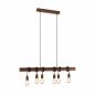 Preview: EGLO Pendelleuchte TOWNSHEND Stahl braun