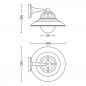 Preview: Philips Lighting myGarden Wandleuchte Cormarant