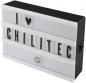 Preview: LED Leuchbox mit Buchstaben RGB