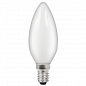 Preview: LED-Leuchtmittel kerzenform Filament E14 2W matt warmweiß
