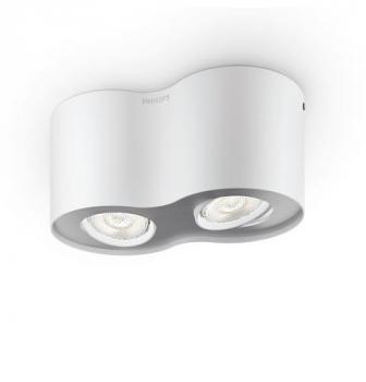 Preview: Philips Lighting myLiving LED-Doppelspot Phase schwarz oder weiß