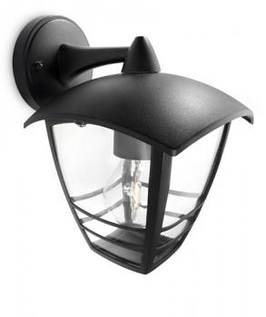 Preview: Philips Lighting myGarden Wandleuchte Creek schwarz stehend oder hängend