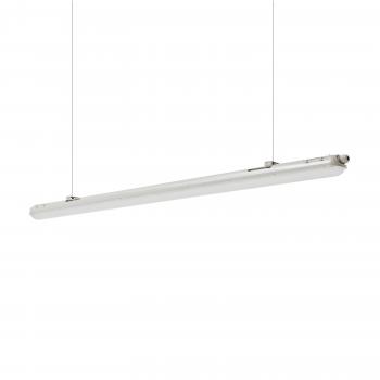 Preview: LED Feuchtraumleuchte LIMEA GIGANT weiß 38Watt 120cm kaltweiß