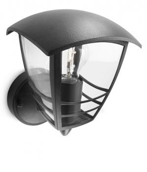 Preview: Philips Lighting myGarden Wandleuchte Creek schwarz stehend oder hängend