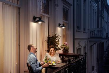 Preview: Philips Lighting myGarden Wandleuchte Cormarant