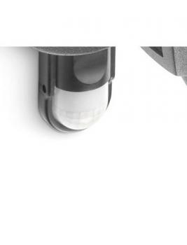 Preview: Philips Lighting myGarden Wandleuchte Creek schwarz oder weiß mit Bewegungsmelder