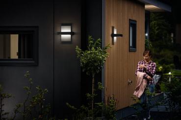 Preview: Philips Lighting myGarden LED-Wandleuchte Afterglow