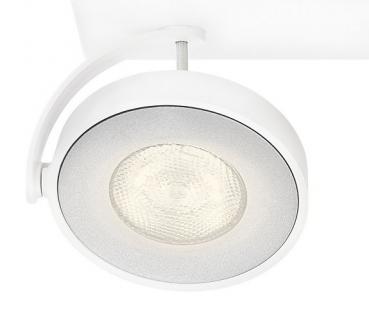 Preview: Philips Lighting myLiving LED-Spot Clockwork weiß oder aluminium