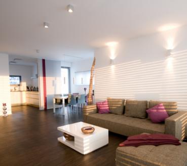 Preview: Kanlux Deckenspotleuchte Gord eckig GU10 schwarz/weiß/Aluminium