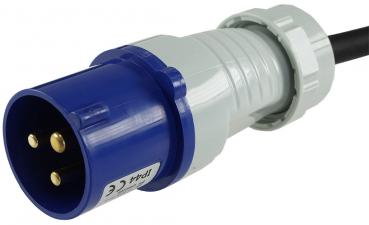 Preview: Adapterleitung für Camping und Wohnwagen Schutzkontakt-Kupplung  > CEE-Stecker