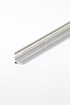 Preview: Aluminiumprofil für LED-Lichtschläuche 1,5 Meter mit vorgebohrten Löchern