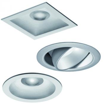 Artemide LED-Deckeneinbaustrahler Parabola80 rund starr 3000K 40° 350mA ws