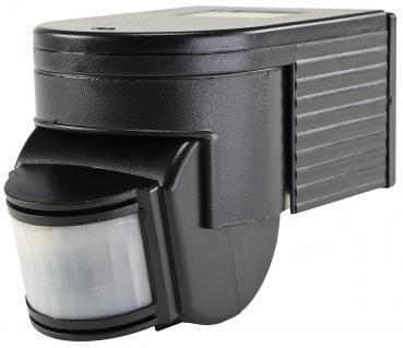 Preview: Aufputz Bewegungsmelder "CBM" 180° IP44, 1-1000W, 3-Draht, schwarz