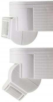 Preview: Aufputz Bewegungsmelder "CBM" 180° IP44, 1-1000W, 3-Draht, weiß