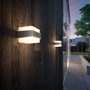 Preview: Philips Lighting myGarden Wandleuchte Shovel