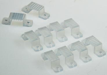 Preview: Befestigungsclip für 230V LED Stripes 10er Beutel