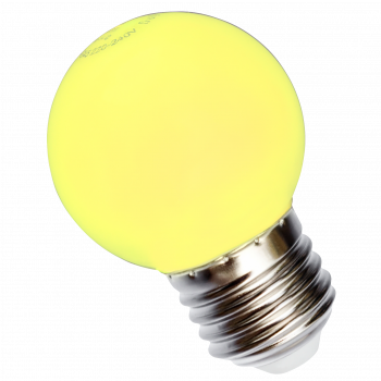 Preview: Biergarten Lichterkette Deko LED E27 kleine Birne 1W verschiedene Farben