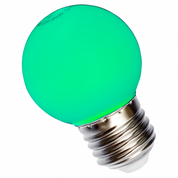 Preview: Biergarten Lichterkette Deko LED E27 kleine Birne 1W verschiedene Farben