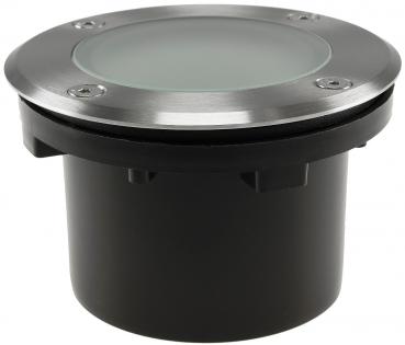 Preview: Bodenleuchte "BEL GX53 R " rund ØxT 12x7cm, IP65, GX53 Fassung