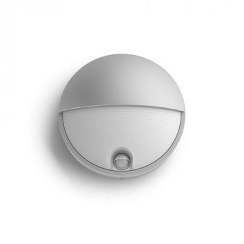 Preview: Philips Lighting myGarden LED-Wandleuchte Capricorn anthrazit/hellgrau mit Bewegungssensor