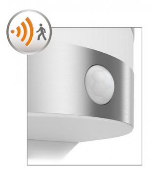 Preview: Philips Lighting myGarden LED-Wandleuchte Calgary mit oder ohne Bewegungssensor