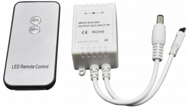 Controller McShine für LED Stripes, Ein/Aus, mit Fernbedienung