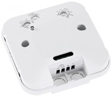 Preview: Decken-Bewegungsmelder "CBM-Flat-HFQ" LED geeignet, 8m Detektion, 800W, weiß