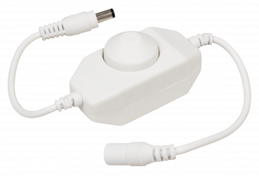 Dimmer McShine für LED-Stripes, max. 12V / 4A, DC-Stecker/Kupplung