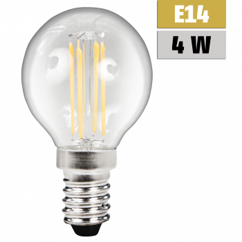 E14 LED Filament Leuchtmittel 4 Watt 490 Lumen