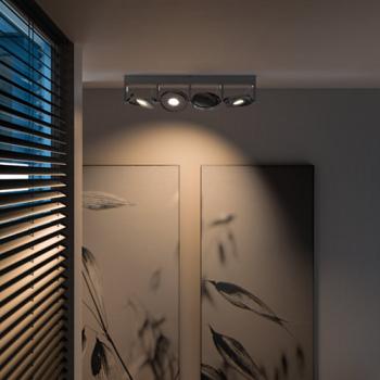 Preview: Philips myLiving LED-4er-Spotleuchte Particon dimmbar
