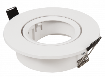 Einbaurahmen McShine DL-475 rund, Ø90mm, schwenkbar, weiß