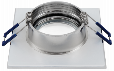Preview: Einbaurahmen McShine DL-54 eckig Clip-Verschluss, IP44, Chrom