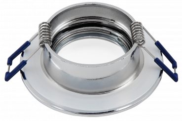 Preview: Einbaurahmen McShine DL-54 rund, Clip-Verschluss, IP44, Chrom