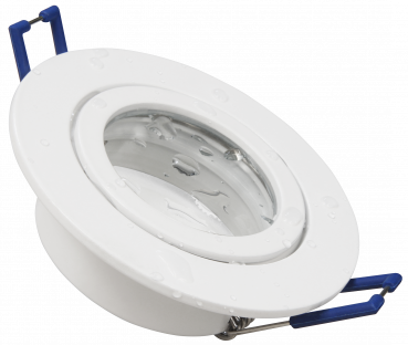 Einbaurahmen McShine DL-54 rund, Clip-Verschluss, IP44, weiß