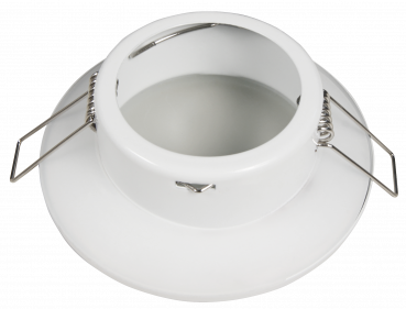 Preview: Einbaurahmen McShine DL-71 für Feuchträume IP44, rund, weiß