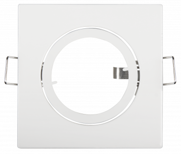Preview: Einbaurahmen McShine DL-826w eckig, 82x82mm, schwenkbar, Bajonett Verschluss