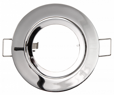 Preview: Einbaurahmen McShine DL-828c rund, Ø82mm, schwenkbar, Bajonett Verschluss
