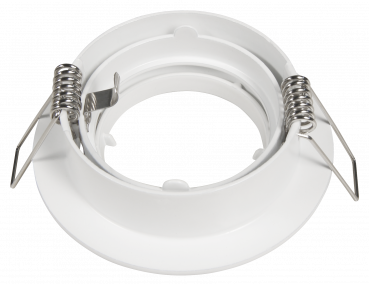 Preview: Einbaurahmen McShine DL-828w rund, Ø82mm, schwenkbar, Bajonett Verschluss