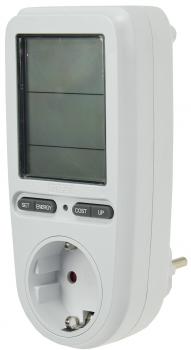 Preview: Energiekosten-Messgerät "CTM-808 Pro" LC-Display, Messung bis zu 3680W