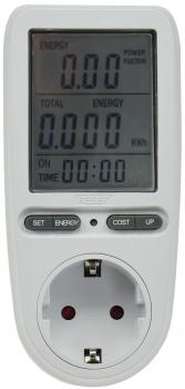 Preview: Energiekosten-Messgerät "CTM-808 Pro" LC-Display, Messung bis zu 3680W
