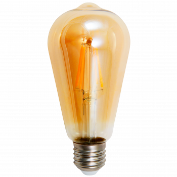 Filament Retro Gold E27 Tropfen 4W 420 Lumen