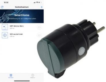 Funk-Steckdose für "Pilota Casa" WiFi IP44, 230V, 2300W, max. 30m