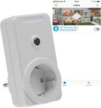 Funk- zu WiFi Brücke für "Pilota Casa" 230V, 2000W, max. 50m, weiß