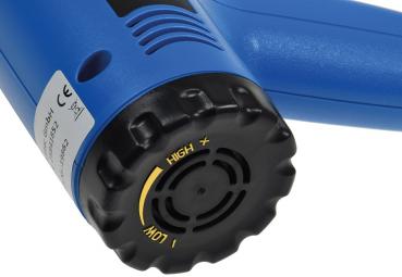 Preview: Heißluftgebläse "CHP-Pro" 300-1800 Watt 50-550°C, Temperatur stufenlos regelbar