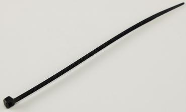 Preview: Kabelbinder 150mm x 3,5mm, schwarz 100er Pack, hohe Zugkraft, UV fest