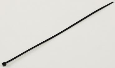 Preview: Kabelbinder 200mm x 2,5mm, schwarz 100er Pack, hohe Zugkraft, UV fest