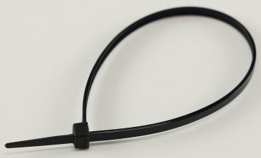 Preview: Kabelbinder 200mm x 3,5mm, schwarz 100er Pack, hohe Zugkraft, UV fest