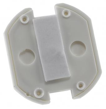 Preview: Kinderschutz für Steckdosen mit Drehmechanik, 5er-Set