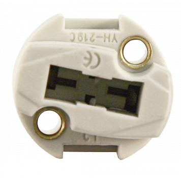 Preview: Lampenfassung McShine, G9, rund, für Hochvoltlampen, max. 230V/75W
