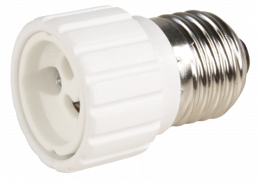 Lampensockel-Adapter McShine, E27 auf GU10
